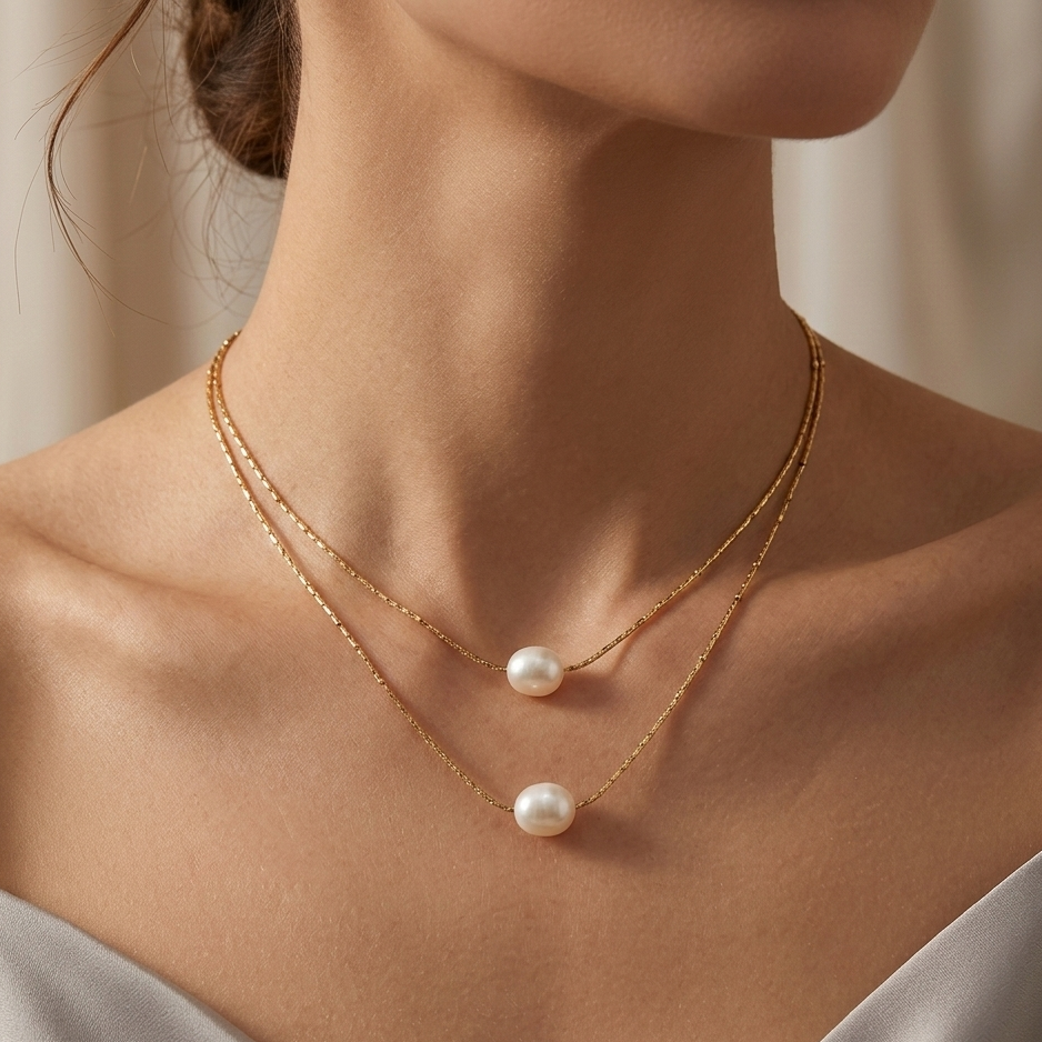 Celestial Pearls Necklace