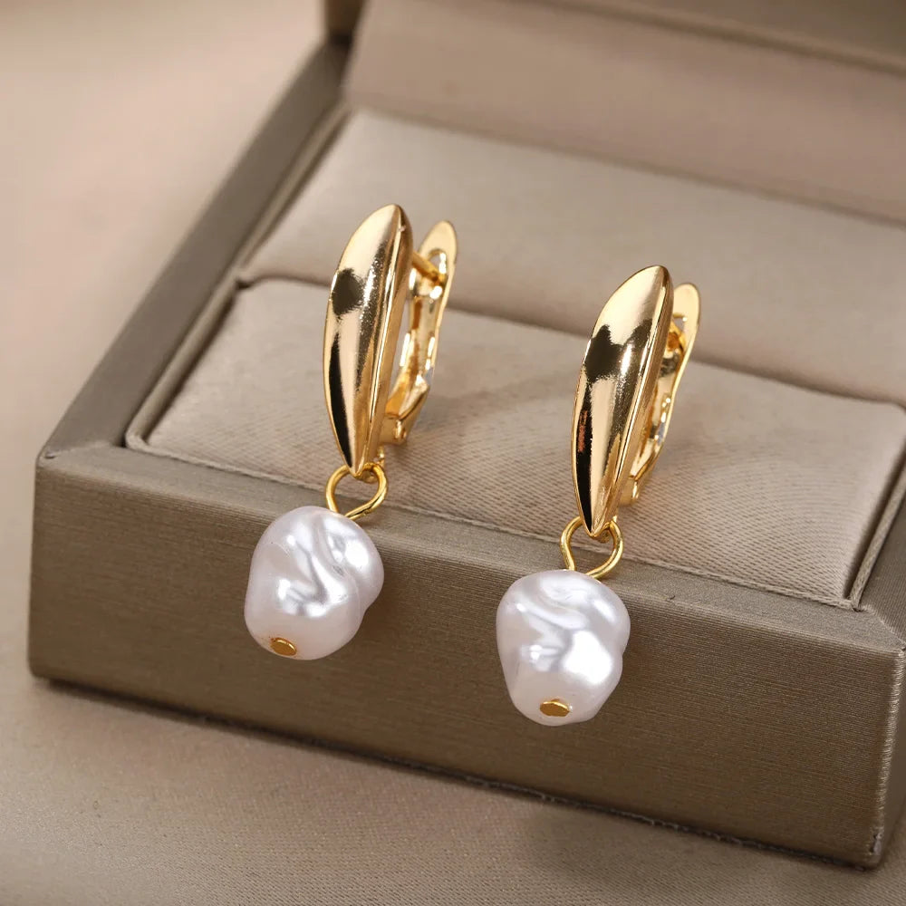 Vintage Pearl Earrings