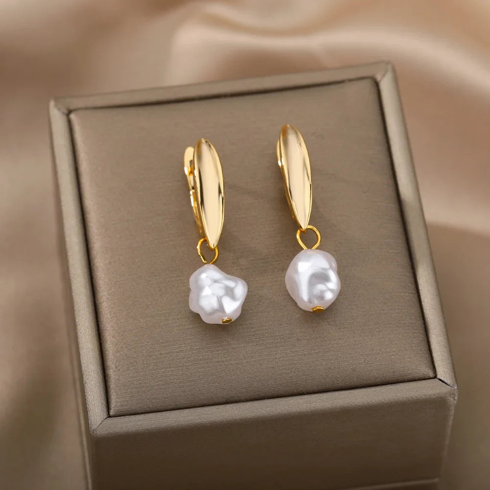 Vintage Pearl Earrings