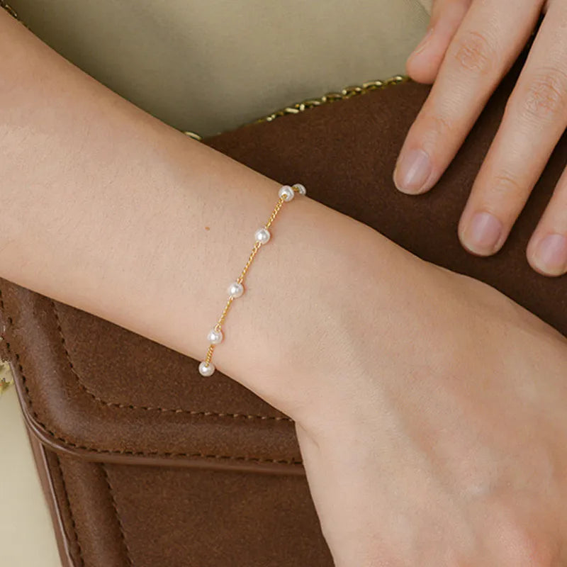 Singapore Pearl Bracelet