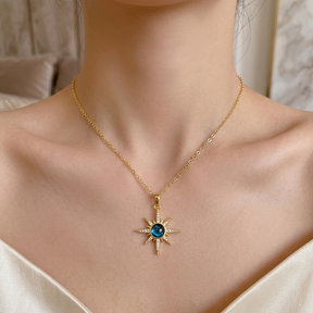 Starry Planet Necklace 18K