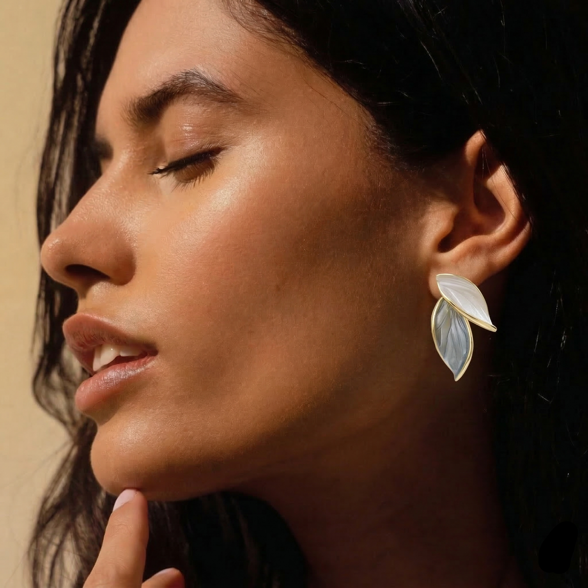 Delicate Leaf Earrings
