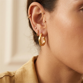 Vintage Hoop Earring