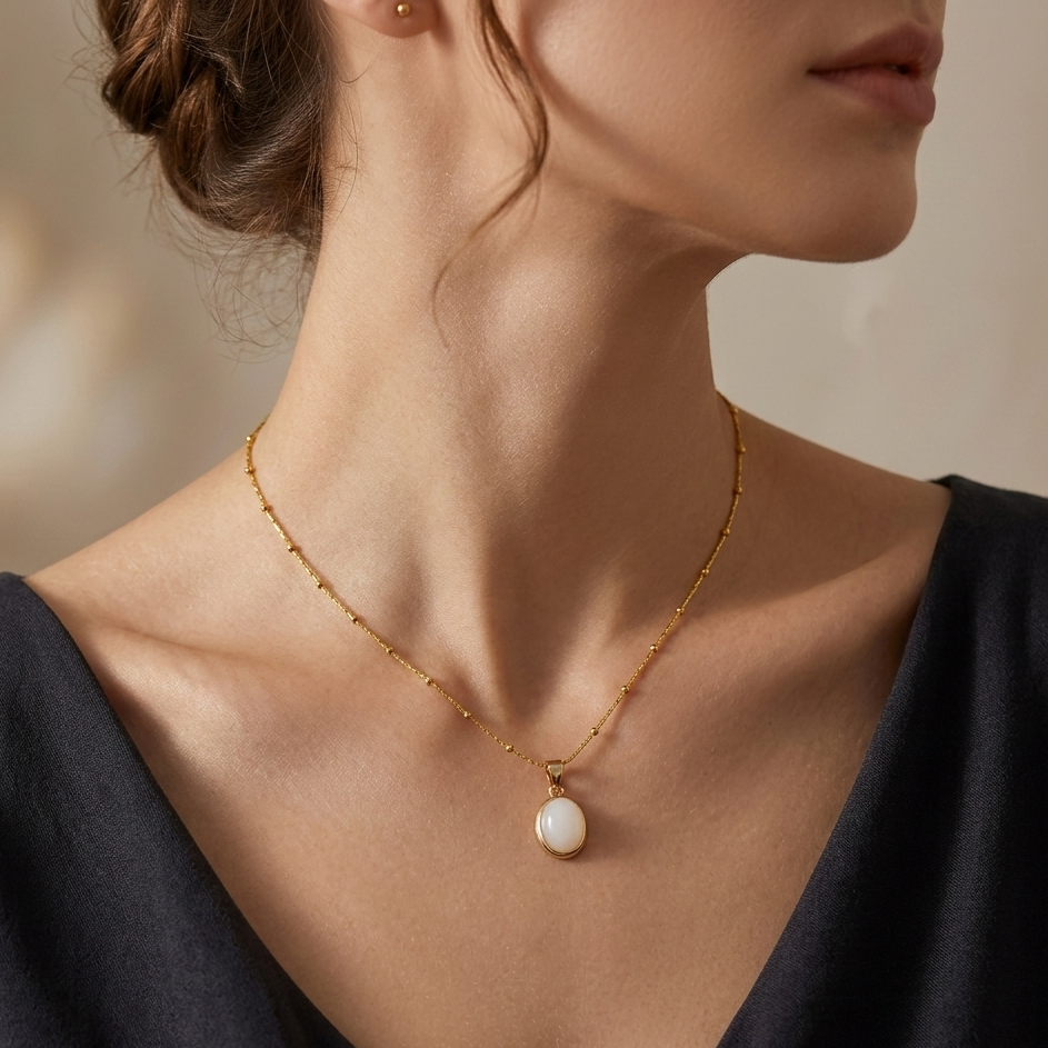 Geneva 18K Gold Necklace