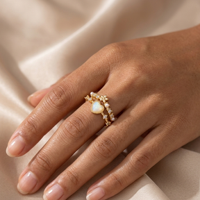 Ibiza Adjustable Heart Ring