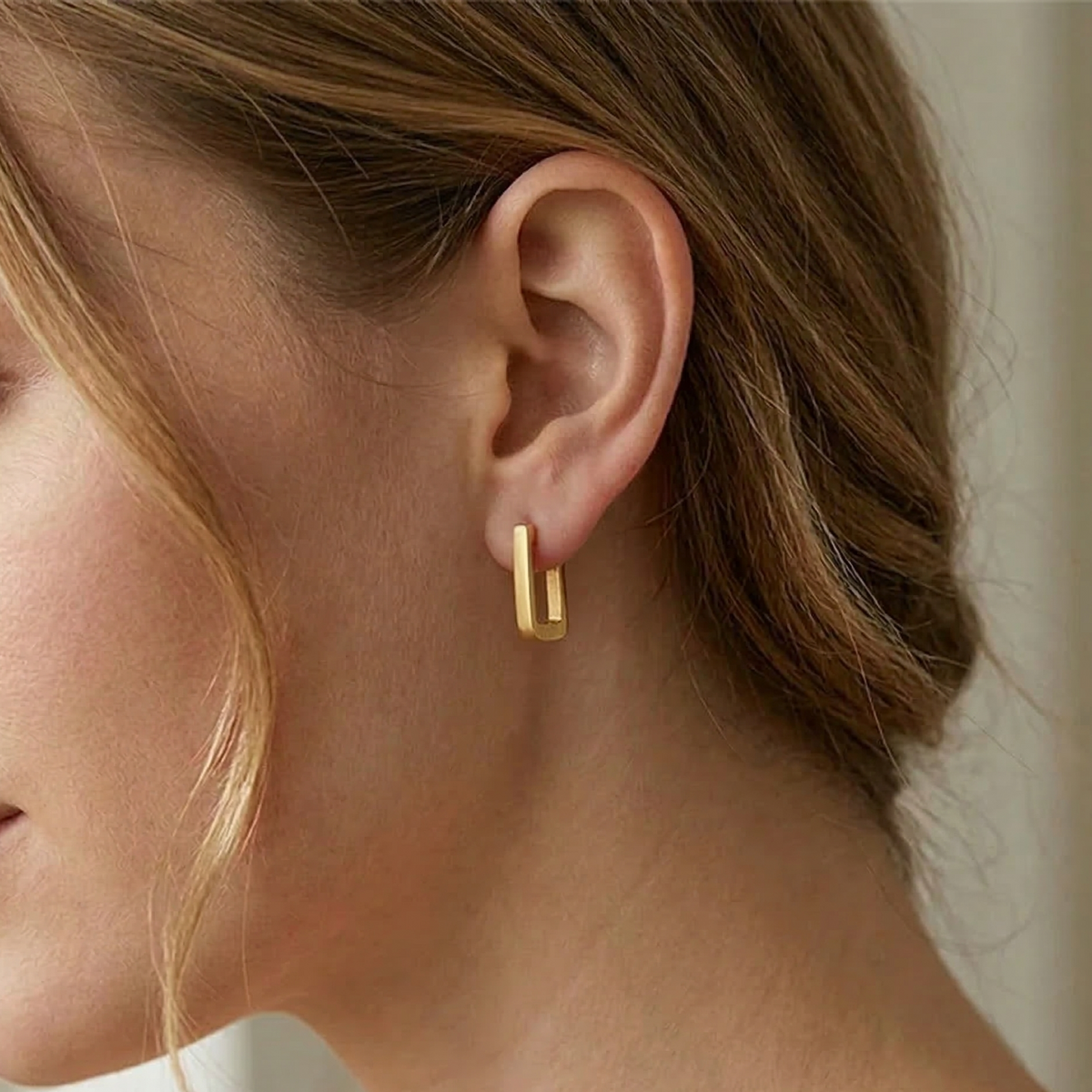 Sophisticated Rectangular Earrings