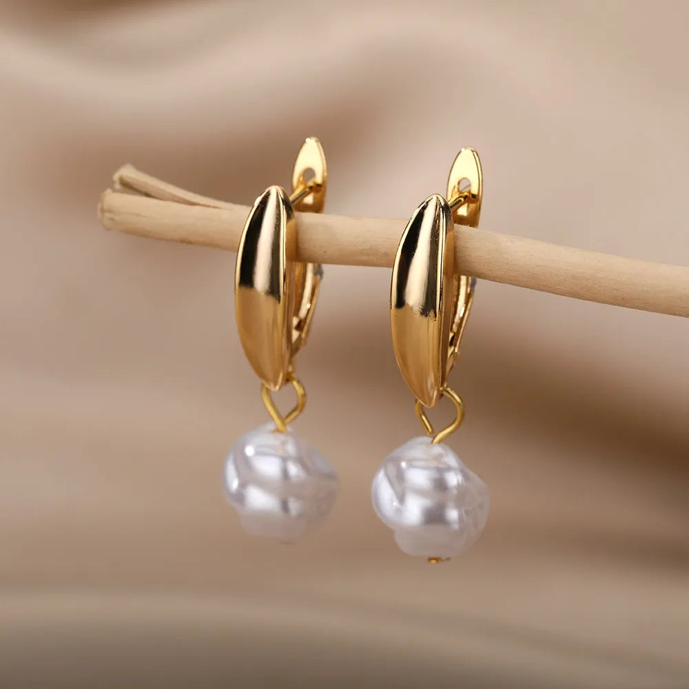 Vintage Pearl Earrings