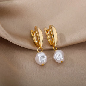 Vintage Pearl Earrings