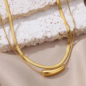 Vintage Charming Double Necklace