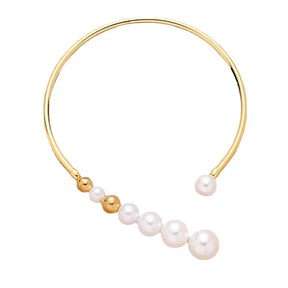 18K Gold Pearl Necklace